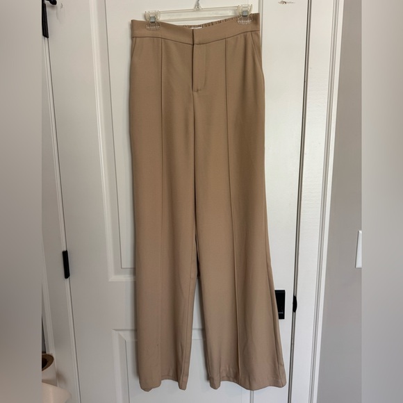 Sugarlips Tan Wide Leg Women's Pants - Picture 1 of 4